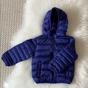 Packable down jacket